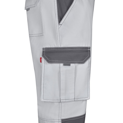 VL NJORD. Two-tone multi-pocket twill trousers (240 g/m²), in cotton (35) and polyester (65)